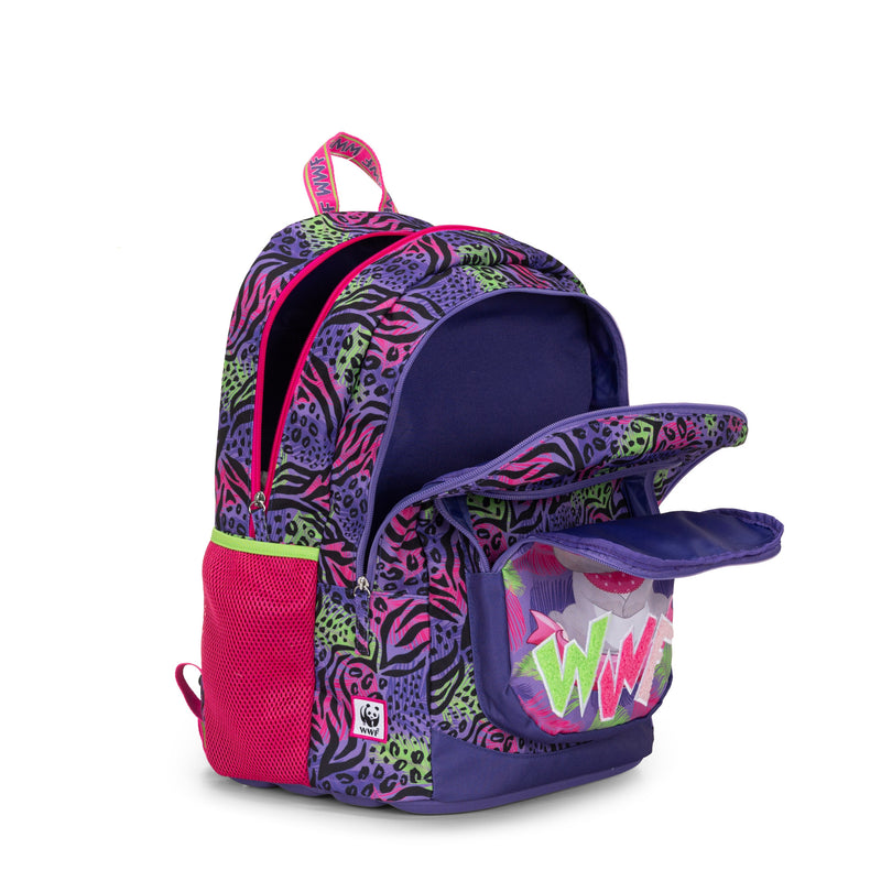 Zaino Scuola Organizzato WWF Illustrato Koala