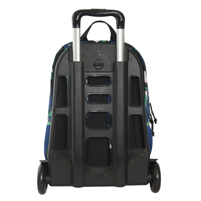 Zaino Organizzato Trolley Staccabile WWF Illustrato Lupo
