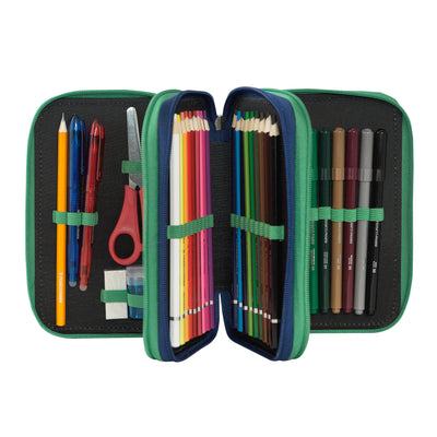 Astuccio 3 Zip WWF Illustrato Lupo