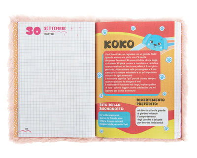 Diario 12 Mesi 25/26 Standard Orso Plush Mofumofu