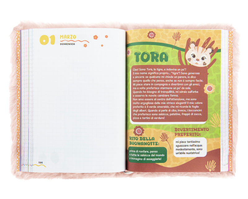 Diario 12 Mesi 25/26 Standard Orso Plush Mofumofu