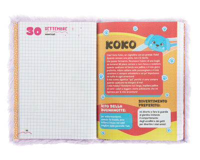 Diario 12 Mesi 25/26 Standard Pinguino Plush Mofumofu