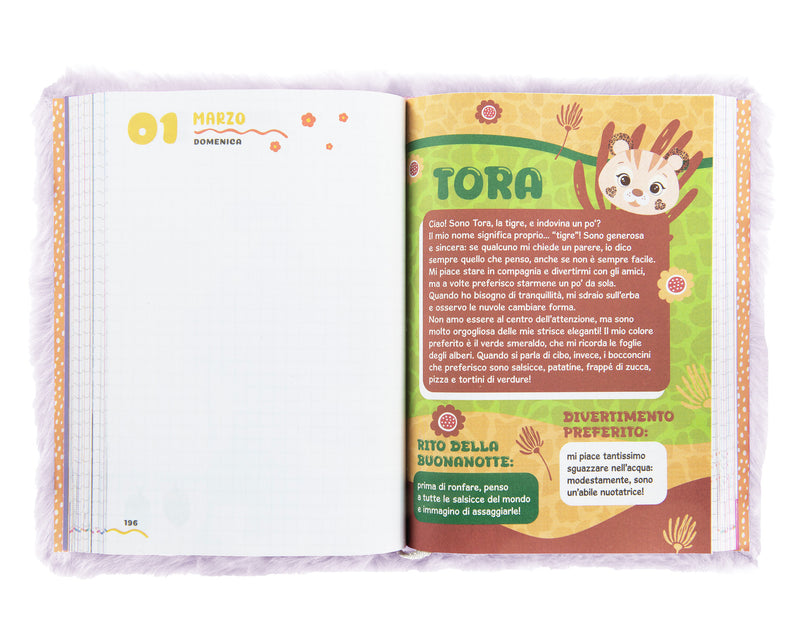 Diario 12 Mesi 25/26 Standard Pinguino Plush Mofumofu