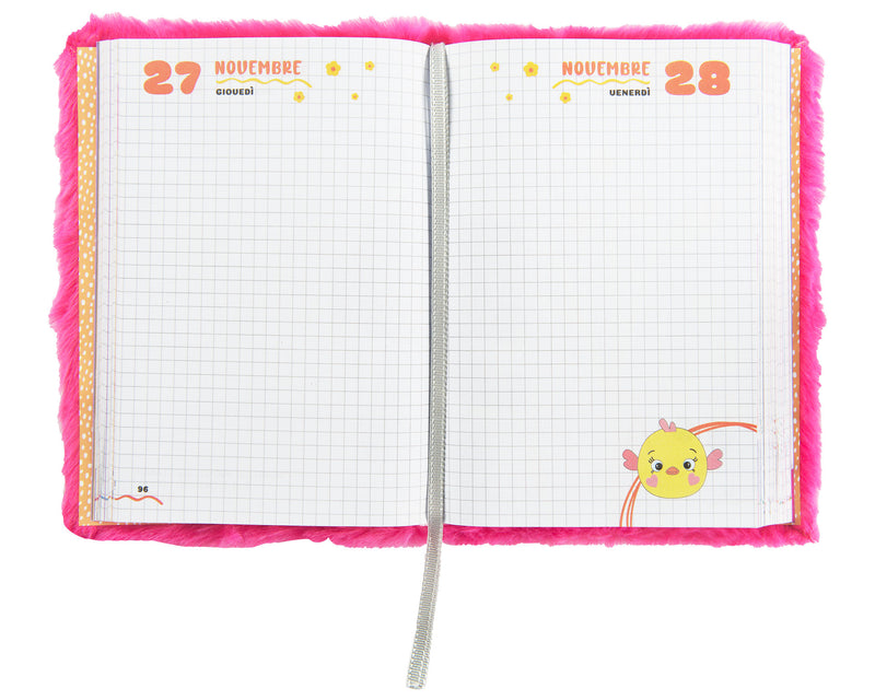 Diario 12 Mesi 25/26 Standard Unicorno Plush Mofumofu
