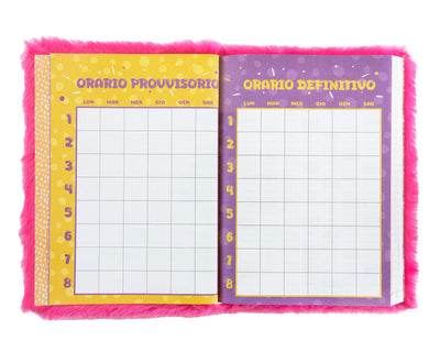 Diario 12 Mesi 25/26 Standard Unicorno Plush Mofumofu