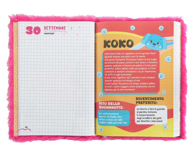 Diario 12 Mesi 25/26 Standard Unicorno Plush Mofumofu