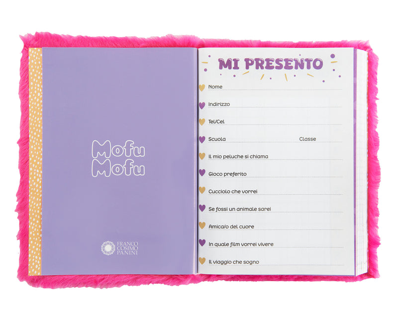 Diario 12 Mesi 25/26 Standard Unicorno Plush Mofumofu