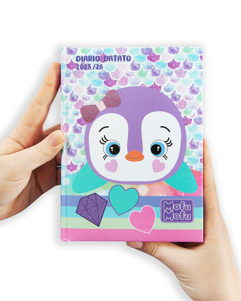 Diario 12 Mesi 25/26 Standard Pinguino Mofumofu