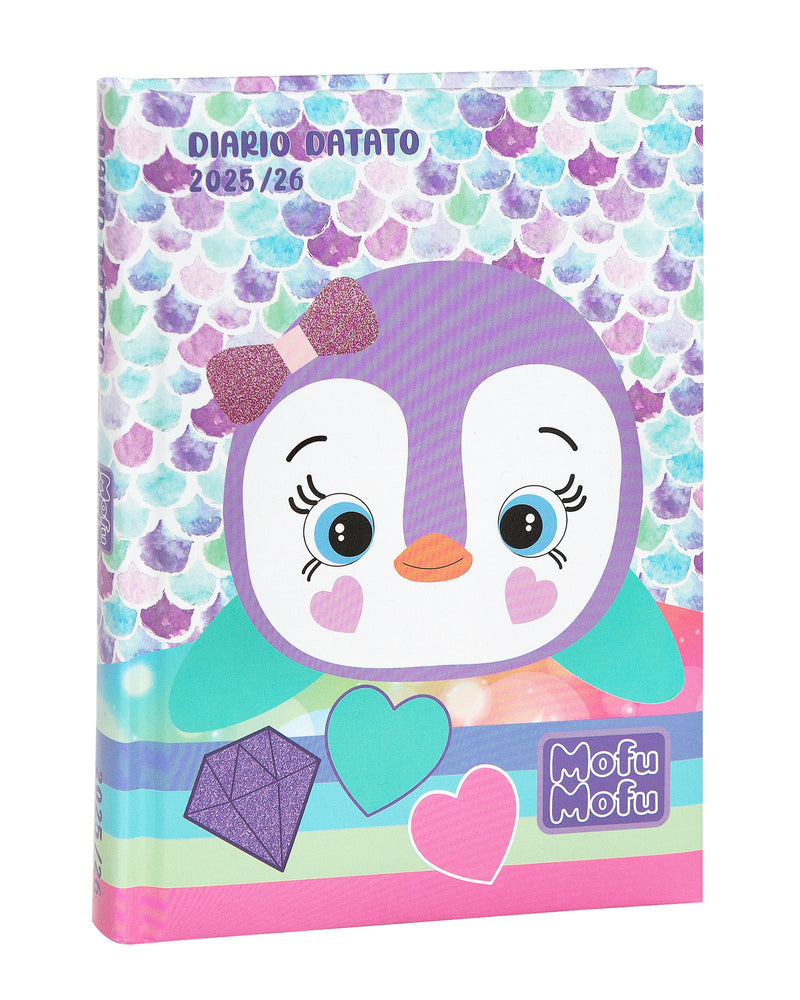 Diario 12 Mesi 25/26 Standard Pinguino Mofumofu