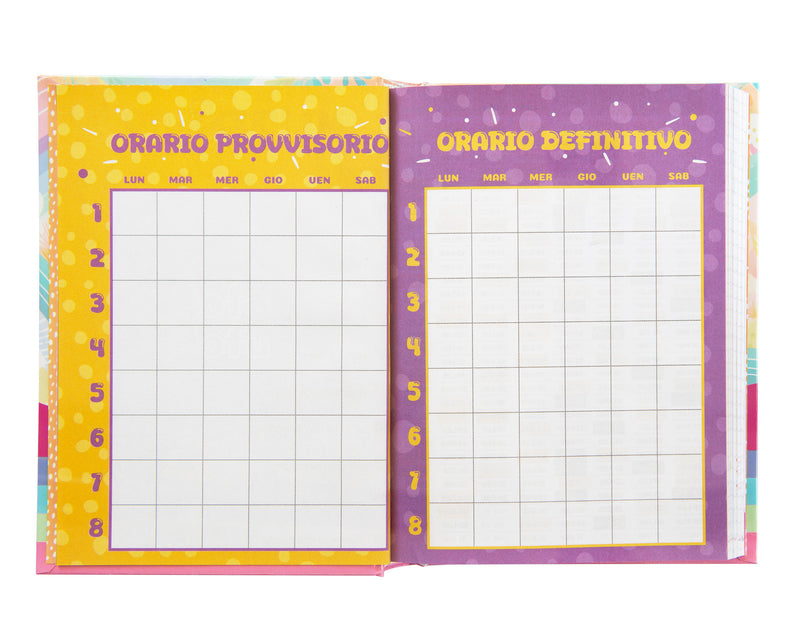 Diario 12 Mesi 25/26 Standard Unicorno Mofumofu