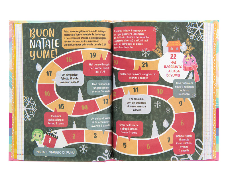 Diario 12 Mesi 25/26 Standard Unicorno Mofumofu