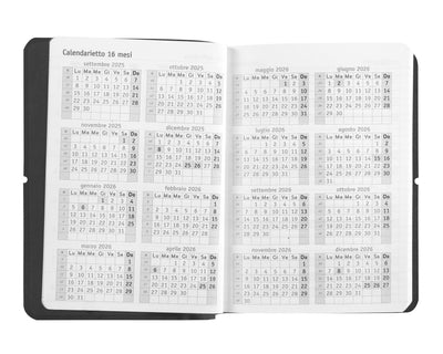 Diario 16 Mesi 25/26 Day Mini Comix U Yourself Black White