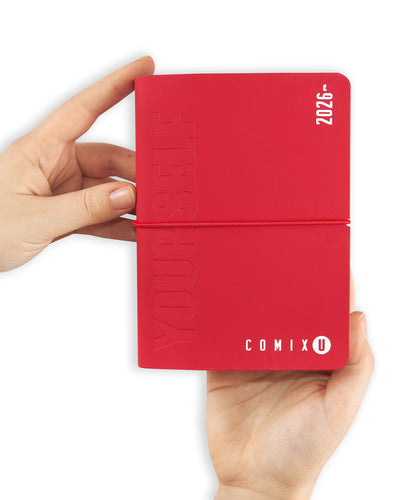 Diario 16 Mesi 25/26 Day Mini Comix U Yourself Red