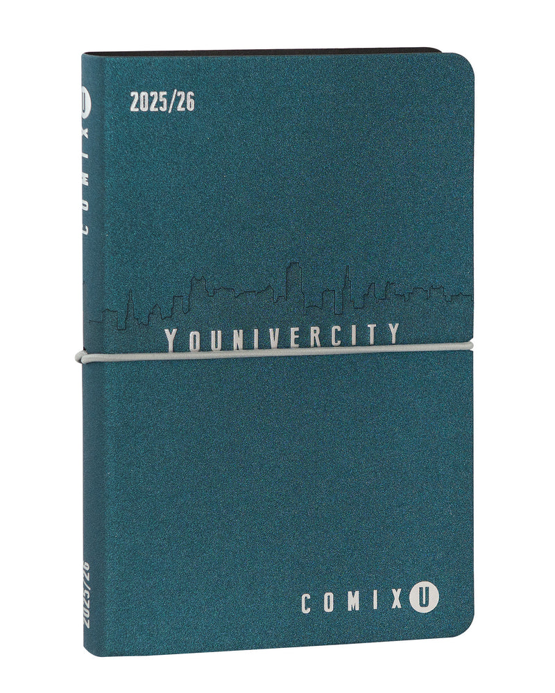 Agenda Settimanale 13 Mesi 25/26 Medium Comix U Younivercity Blue