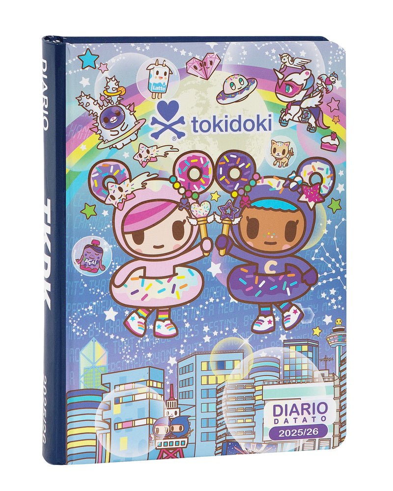 Superdiario Standard Datato 25/26 Tokidoki Blu