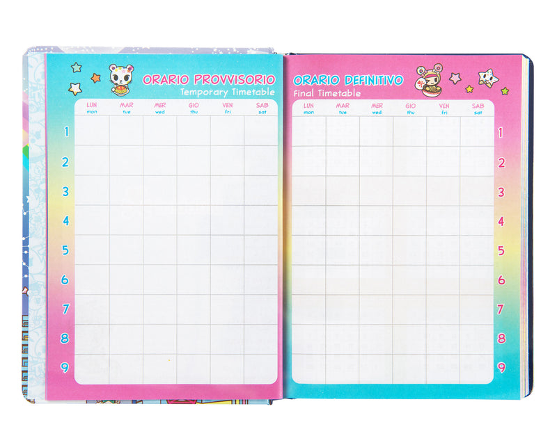 Superdiario Standard Datato 25/26 Tokidoki Blu