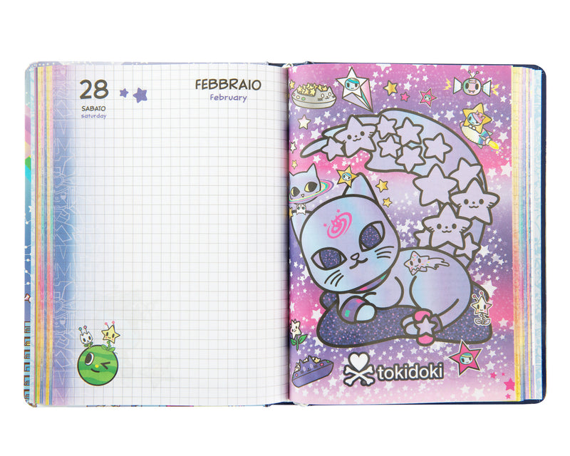 Superdiario Standard Datato 25/26 Tokidoki Blu