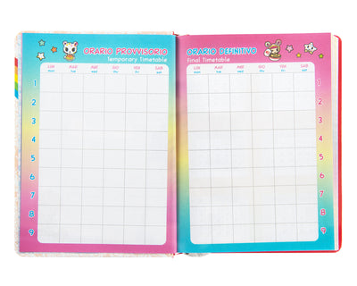 Superdiario Standard Datato 25/26 Tokidoki Rosso
