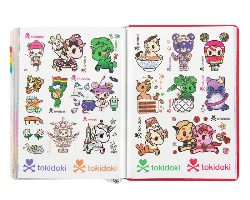 Superdiario Standard Datato 25/26 Tokidoki Rosso