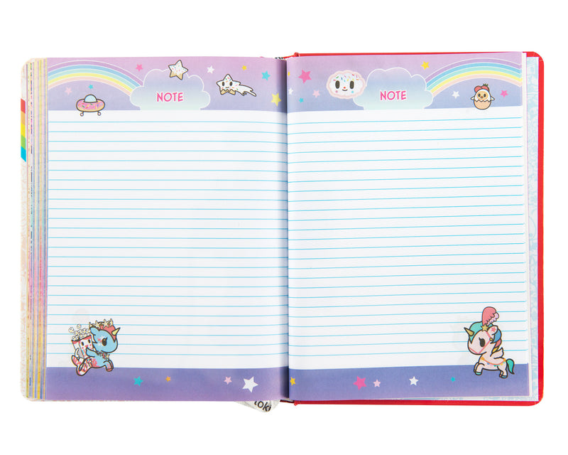 Superdiario Standard Datato 25/26 Tokidoki Rosso