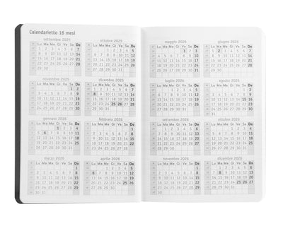 Diario 13 Mesi 25/26 Day Mini Comix U Yourself Black
