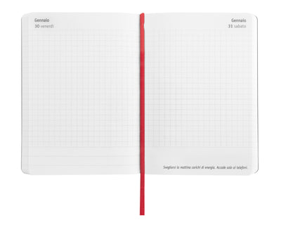 Diario 13 Mesi 25/26 Day Mini Comix U Yourself Red