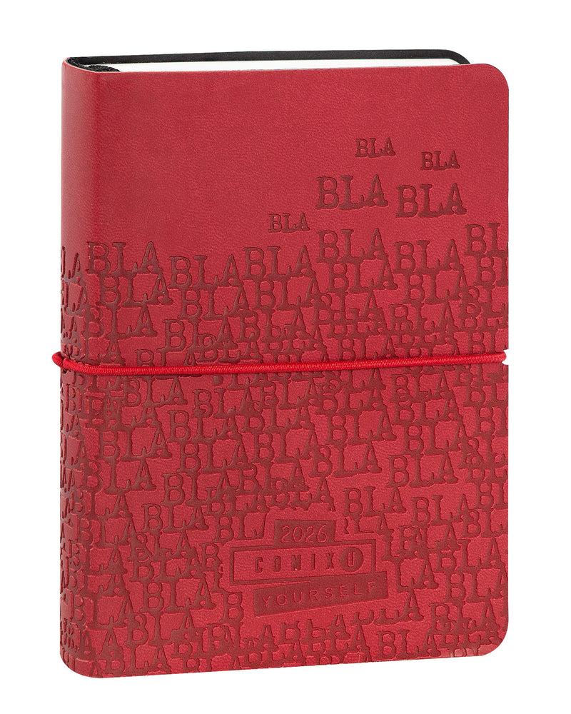Diario 16 Mesi 25/26 Day Mini Comix U Yourself Special Bla Dark Red