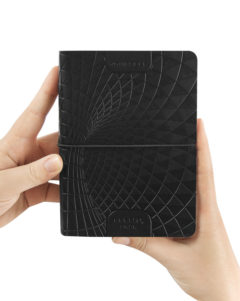 Diario 16 Mesi 25/26 Daymini Comix U Yourself Special Optical Black