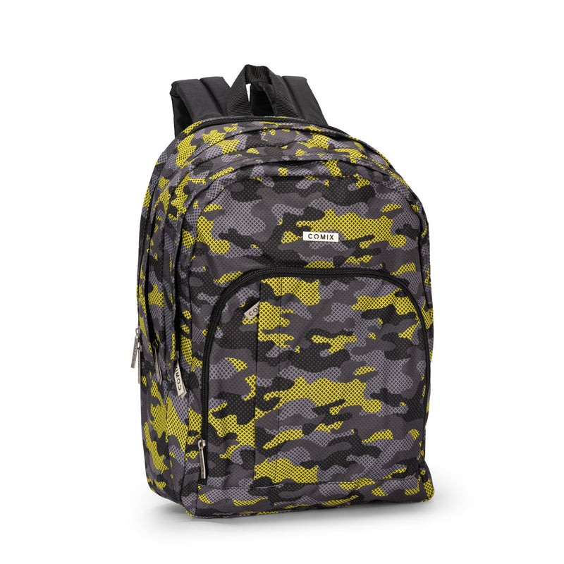 Zaino Organizzato Allover Camo Mesh Comix