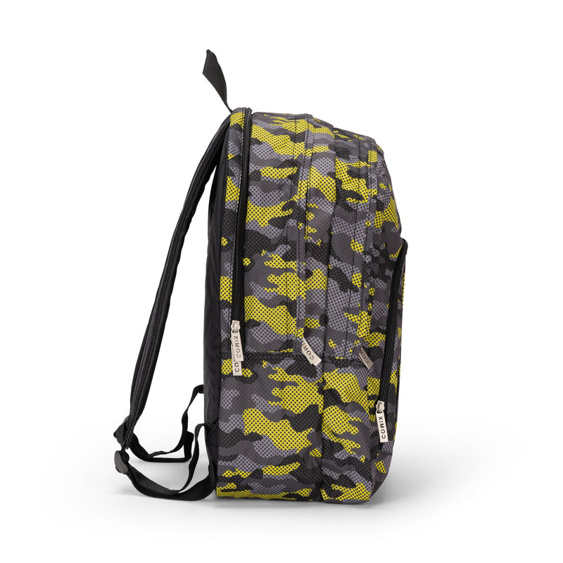 Zaino Organizzato Allover Camo Mesh Comix