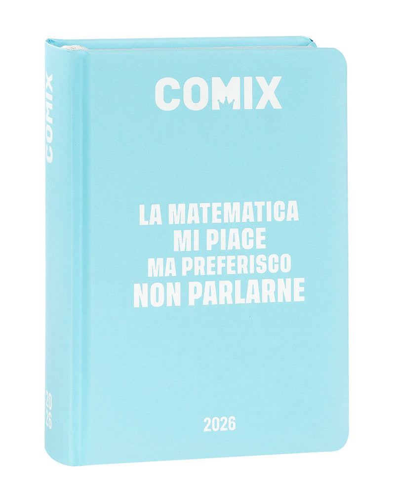 Diario Comix 16 Mesi 25/26 Standard Azure
