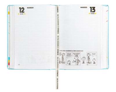 Diario Comix 16 Mesi 25/26 Standard Azure