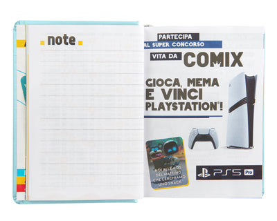 Diario Comix 16 Mesi 25/26 Standard Azure