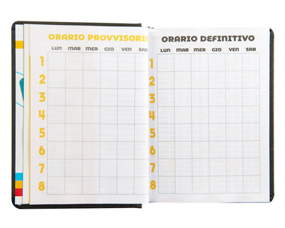 Diario Comix 16 Mesi 25/26 Standard Charcoal