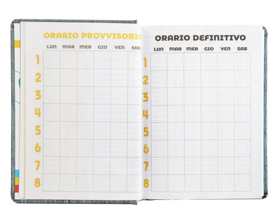 Diario Comix 16 Mesi 25/26 Standard Gear Black