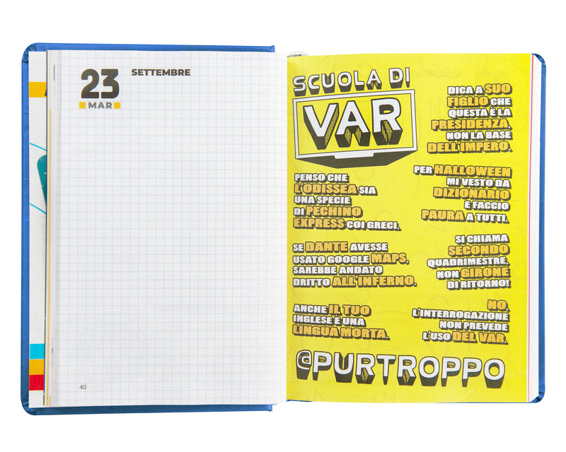 Diario Comix 16 Mesi 25/26 Mini Avio
