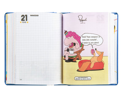 Diario Comix 16 Mesi 25/26 Mini Avio
