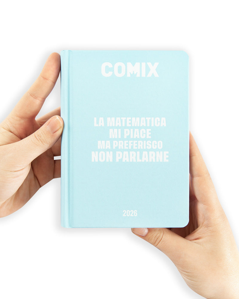 Diario Comix 16 Mesi 25/26 Mini Azure