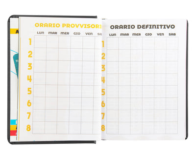 Diario Comix 16 Mesi 25/26 Mini Black&Silver