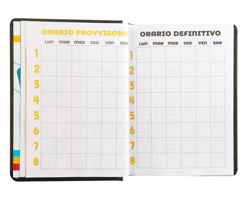 Diario Comix 16 Mesi 25/26 Mini Charcoal