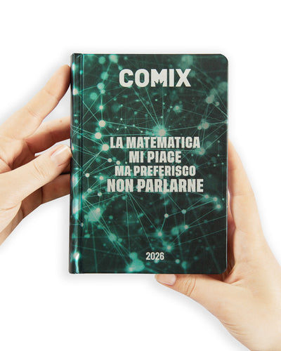 Diario Comix 16 Mesi 25/26 Mini Elettric Green