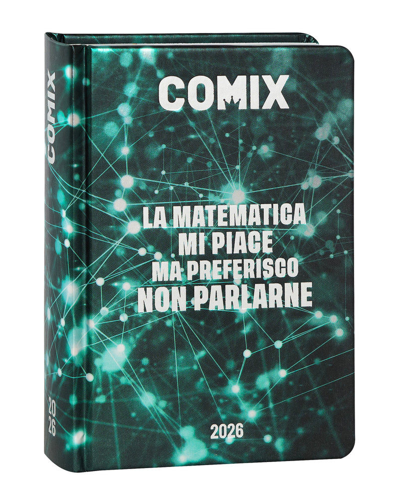 Diario Comix 16 Mesi 25/26 Mini Elettric Green
