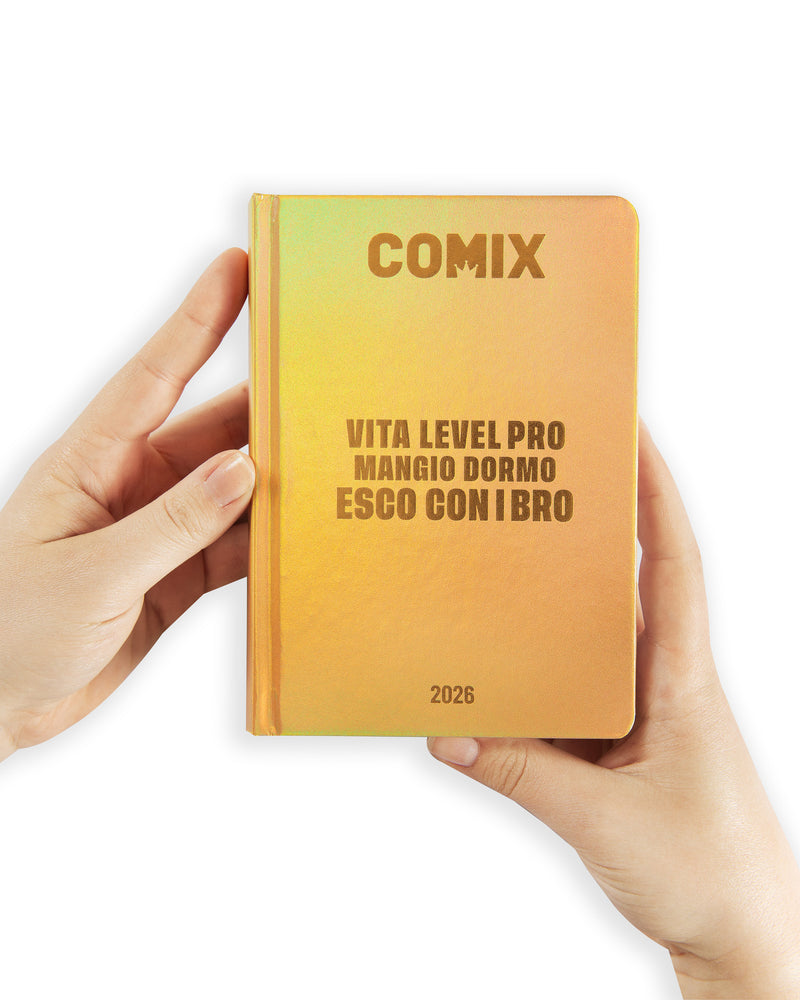 Diario Comix 16 Mesi 25/26 Mini Gold