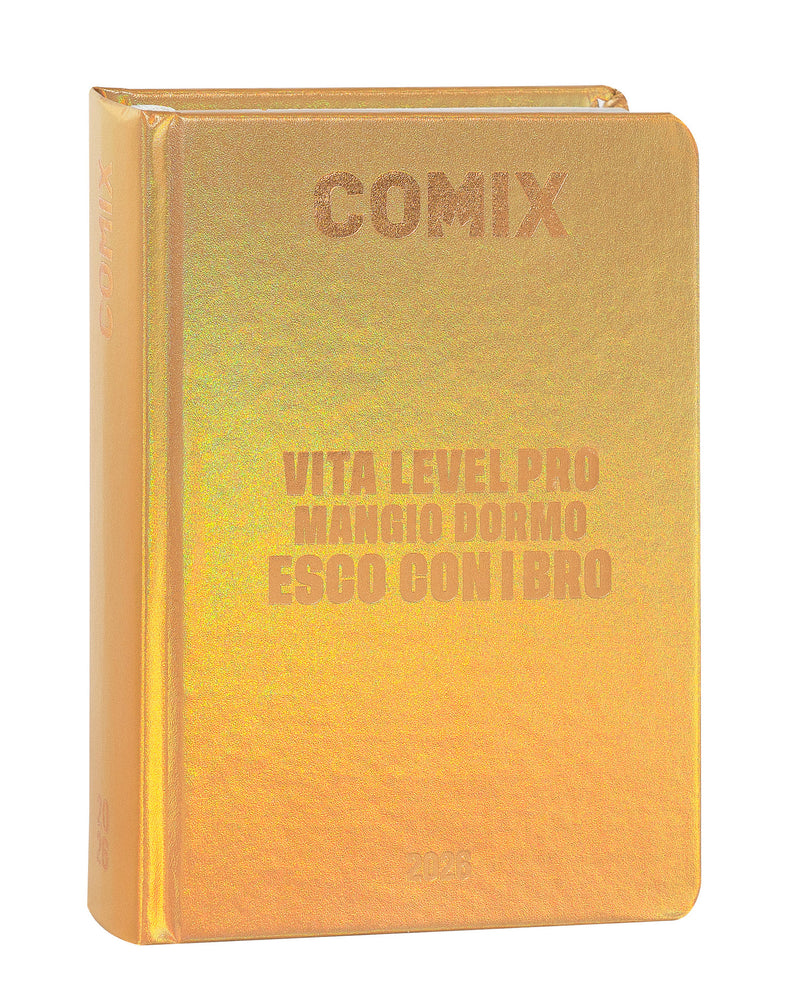 Diario Comix 16 Mesi 25/26 Mini Gold