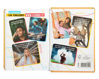 Diario Comix 16 Mesi 25/26 Mini Gold