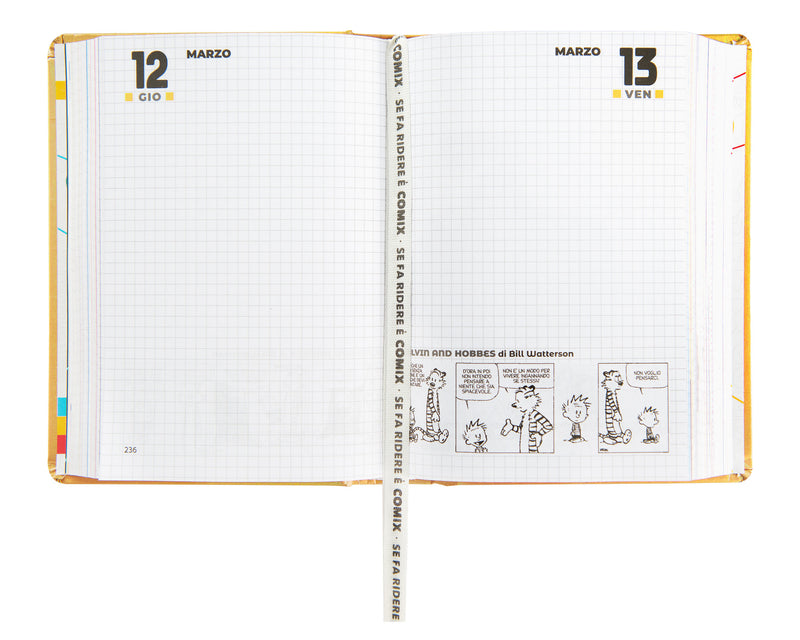 Diario Comix 16 Mesi 25/26 Mini Gold