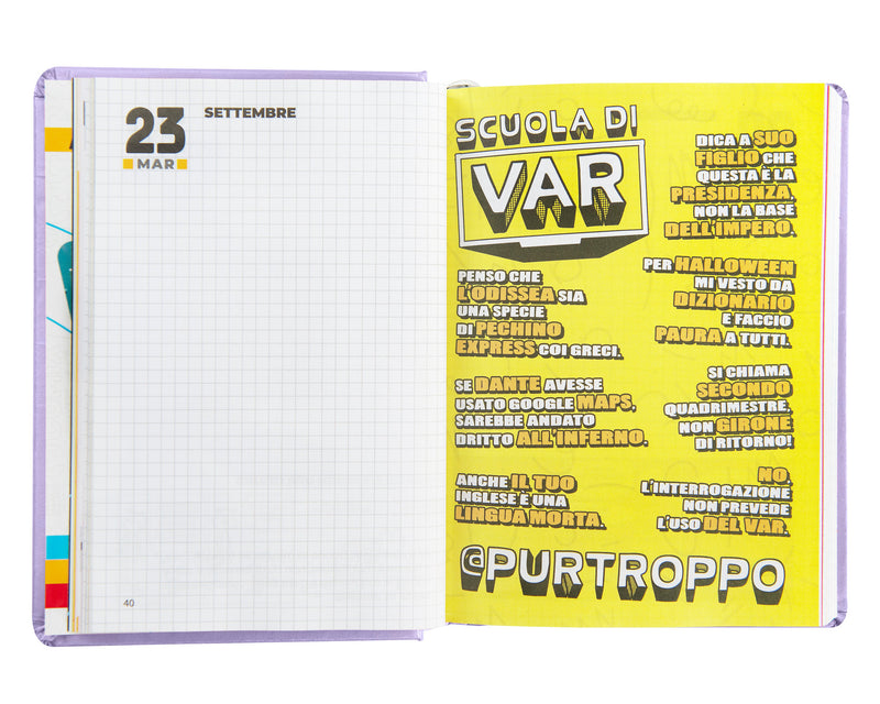 Diario Comix 16 Mesi 25/26 Mini Lilla