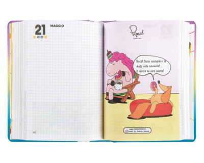Diario Comix 16 Mesi 25/26 Mini Sunrise Sky