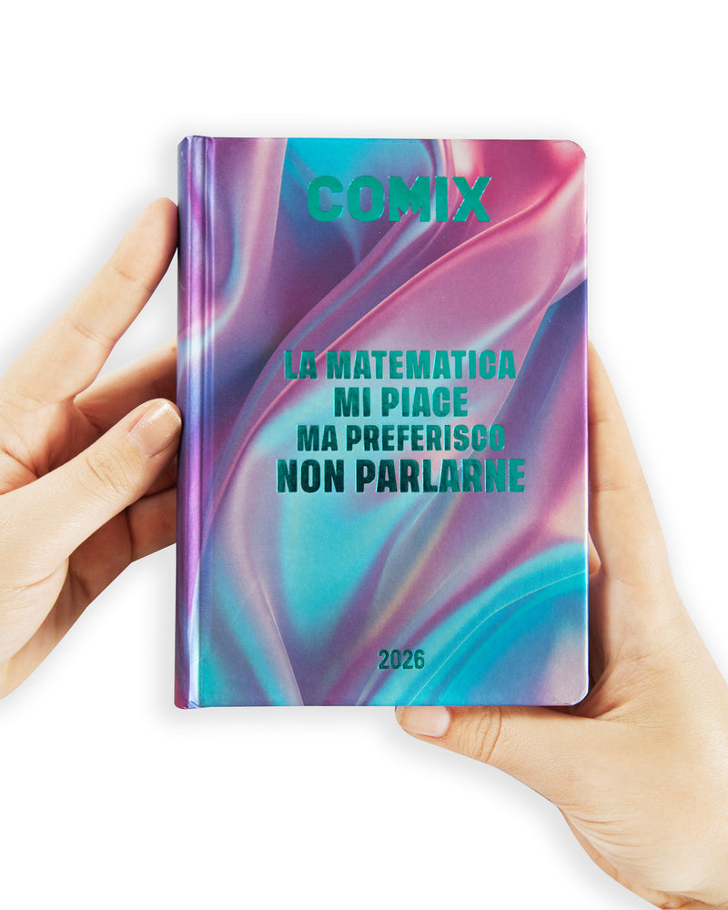 Diario Comix 16 Mesi 25/26 Mini Silky Wave