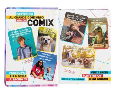 Diario Comix 16 Mesi 25/26 Mini Silky Wave